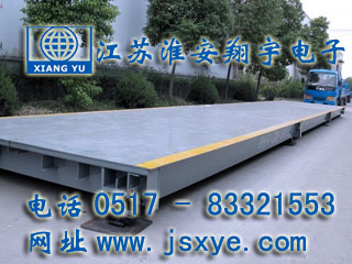 江蘇利華金屬電子地磅汽車衡 - 江蘇淮安翔宇電子地磅汽車衡廠家案例